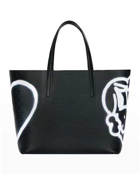 givenchy graffiti bag|Givenchy Wing Graffiti Graphic Monogram Shopping Tote Bag.